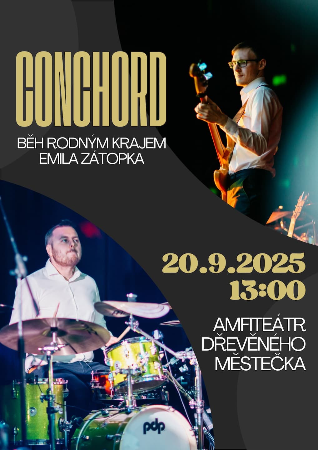 Nadcházející koncert skupiny Conchord - Běh rodným krajem Emila Zátopka - Rožnov pod Radhoštěm
